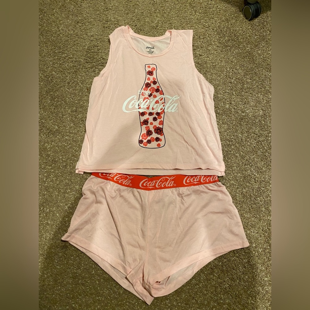 Coca Cola pj set size medium